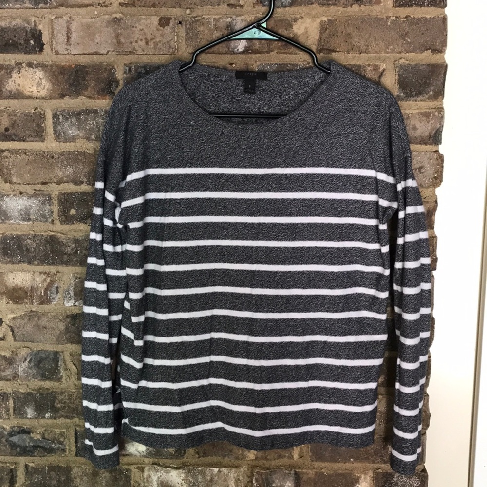 J Crew stripe pullover